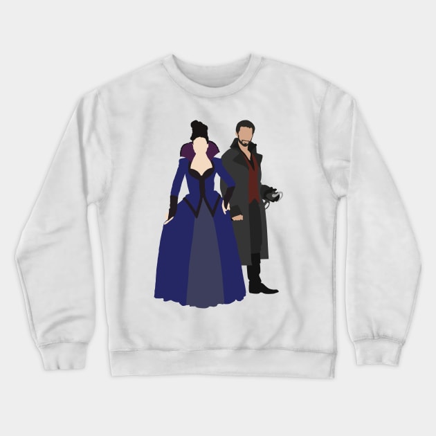 Hooked Queen Crewneck Sweatshirt by eevylynn